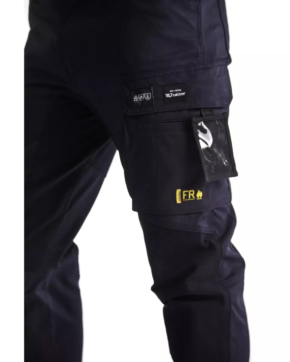Blaklader 148615128900, Stretch Flammschutz Arbeitshose, Marineblau, image 5, gallery thumbnail
