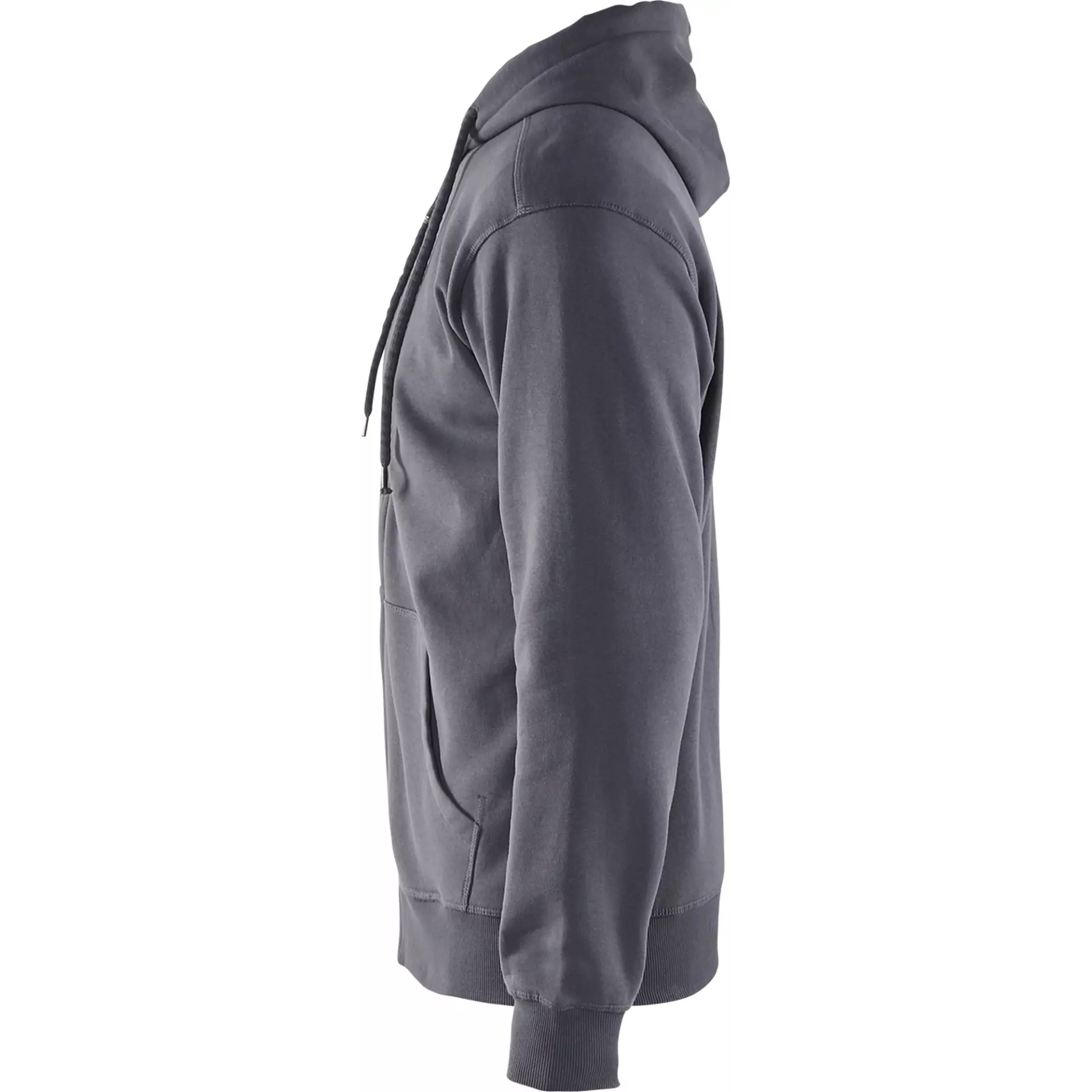 Blåkläder 336610489400, Sweatshirt mit Kapuze und Reißverschluss, Grau, image 3