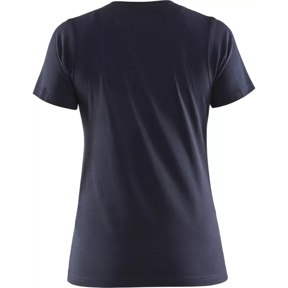 Blaklader 333410428600, Ladies T-Shirt, Dark Navy Blue, image 4, gallery thumbnail