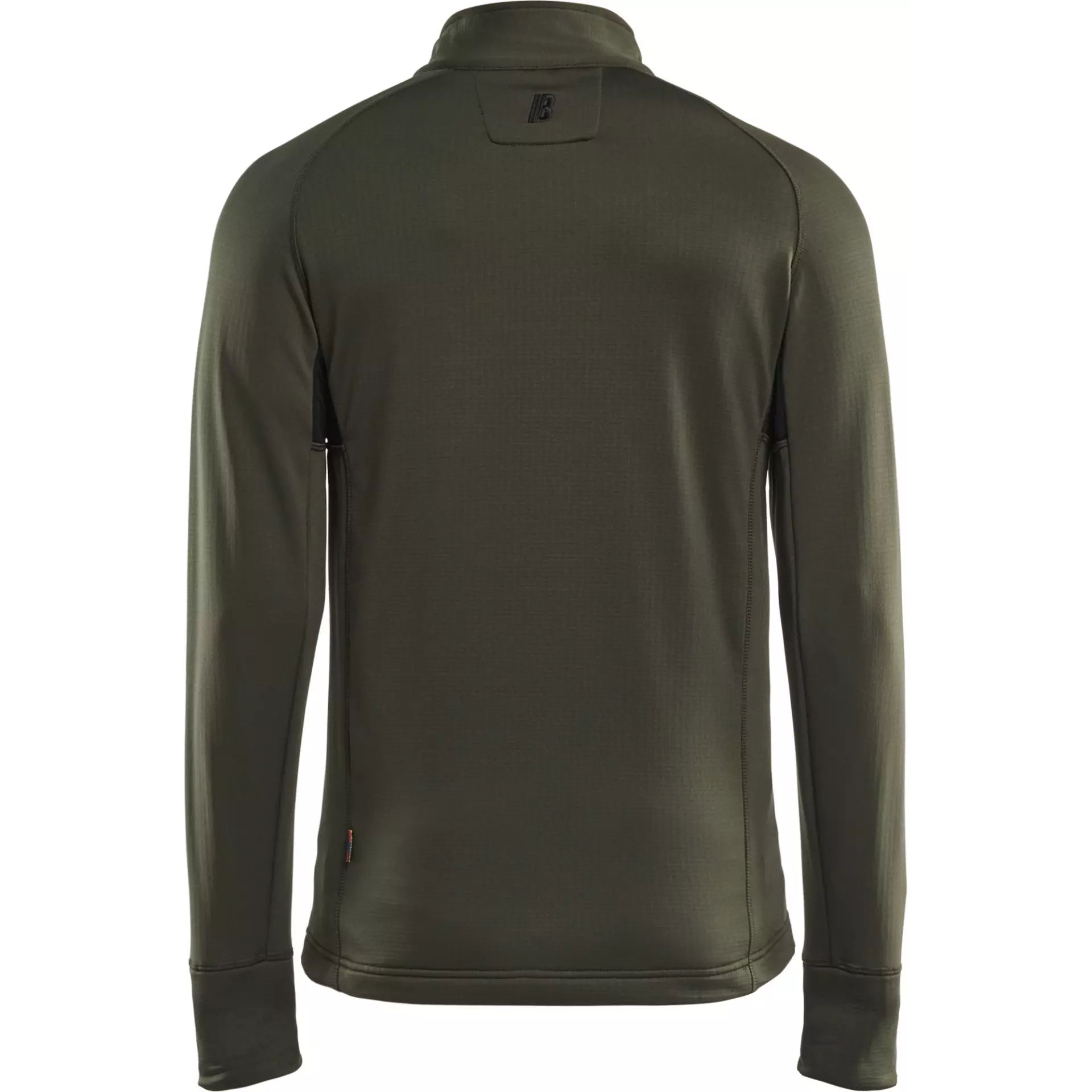 Blåkläder 473525394240, STRIKER Fleece Jacket, Forest Green/Rust, image 4
