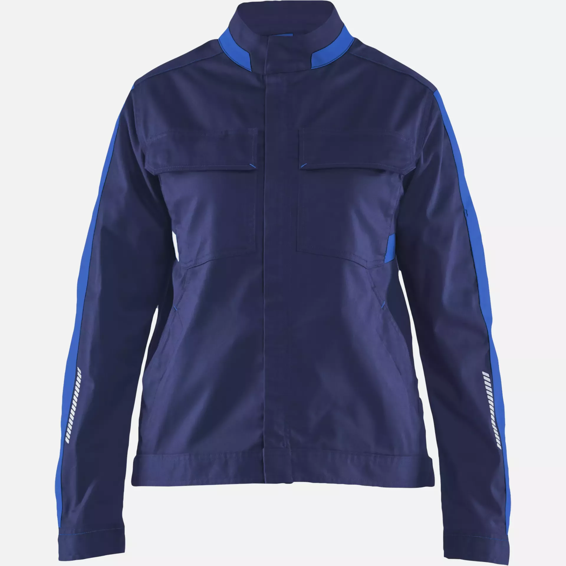 Blaklader 444318328985, Ladies Stretch Industry Jacket, Navy/Royal Blue, image 1