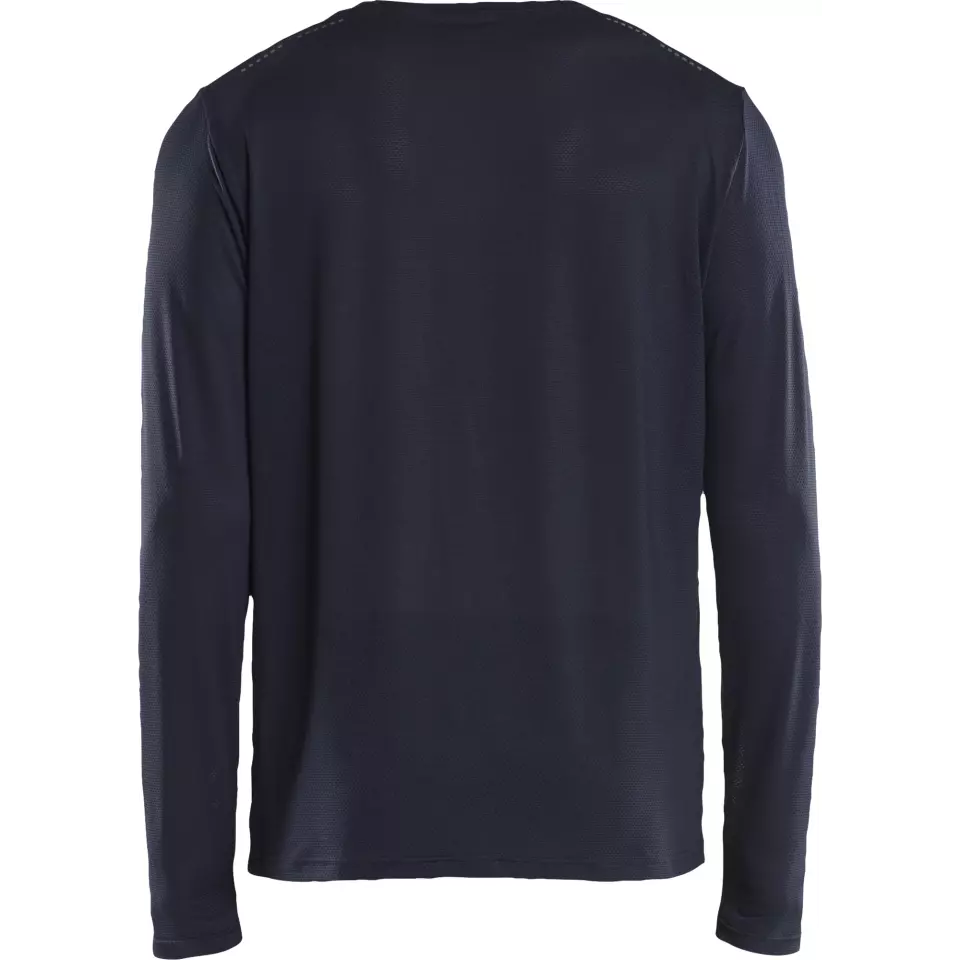 Blaklader 342311268600, Functional UV Protection Long Sleeve Shirt, Dark Navy, image 4, gallery thumbnail