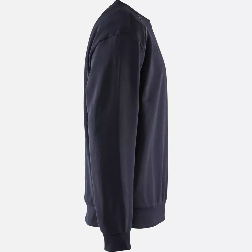 Blaklader 358011588699, Sweatshirt, Dark Navy Blue/Black, image 2, gallery thumbnail