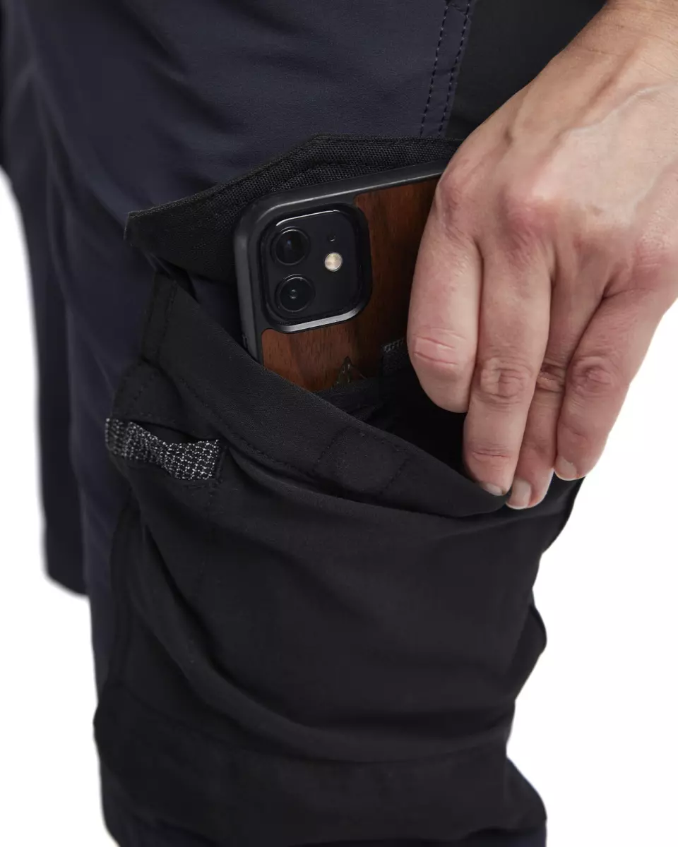 Blaklader 718316458699, Ladies 4-Way Stretch Craftsman Shorts, Dark Navy/Black, image 8, gallery thumbnail