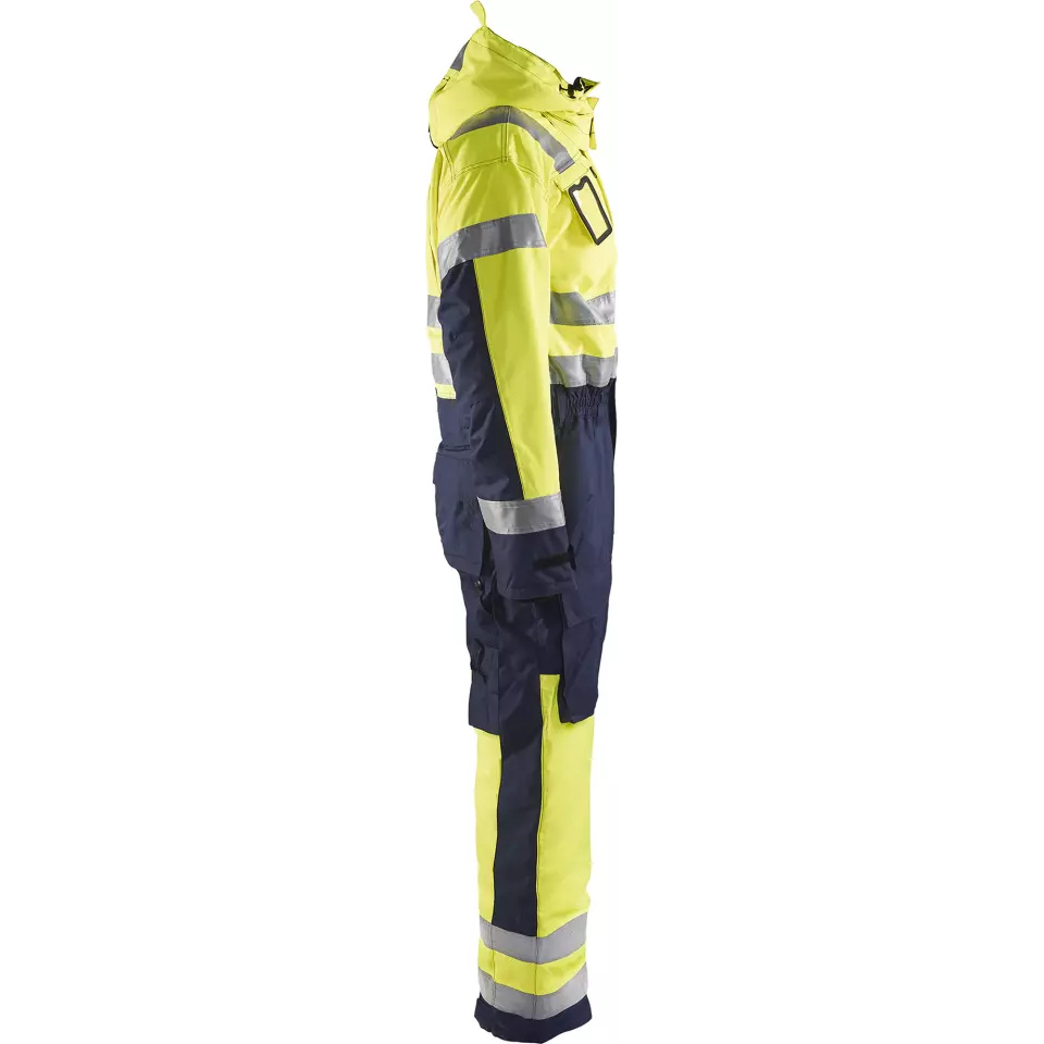 Blaklader 676319773389, High Vis Winter Coverall, Yellow/Navy, image 2, gallery thumbnail