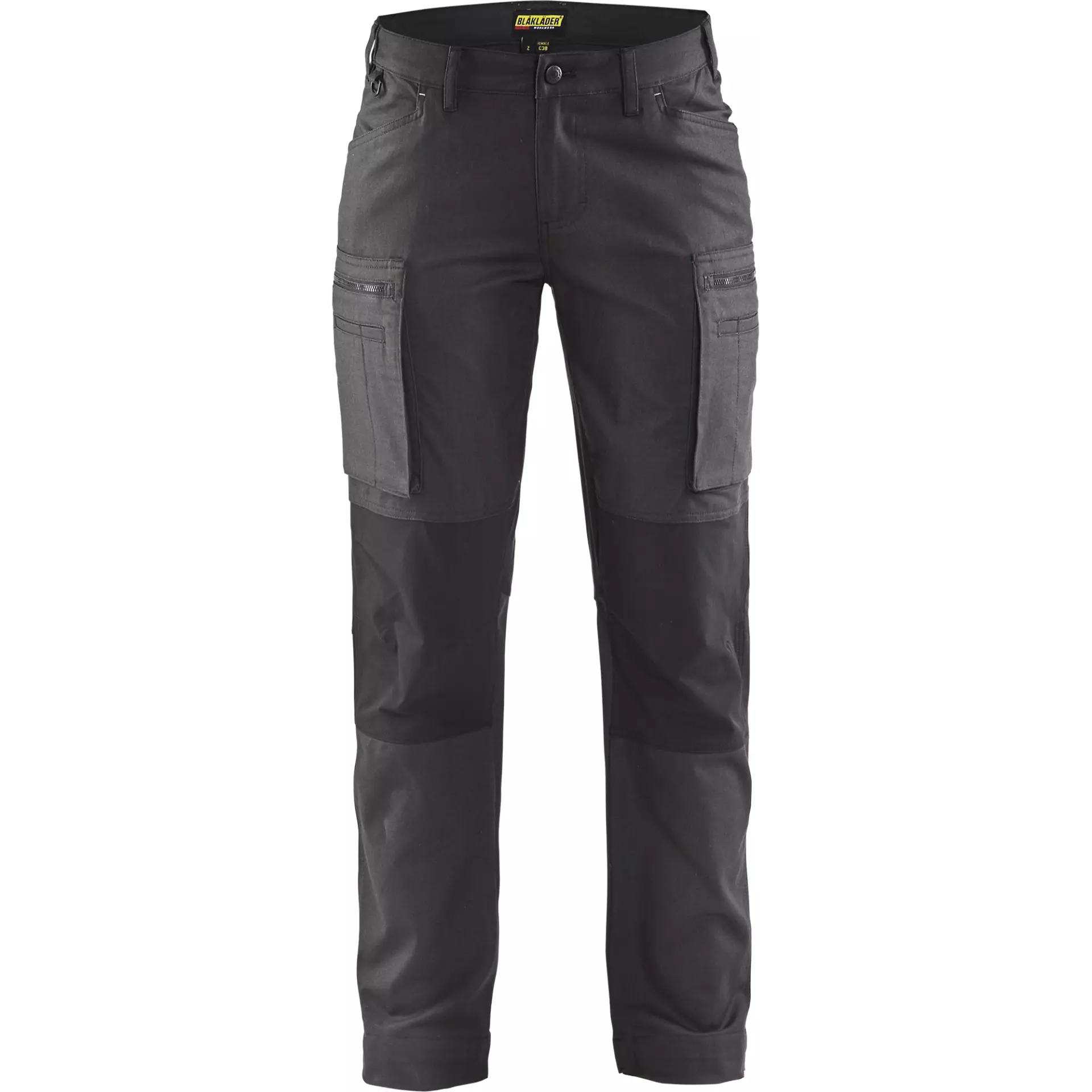 Blaklader 715911469899, Women's Stretch Work Trousers, Dark Grey/Black