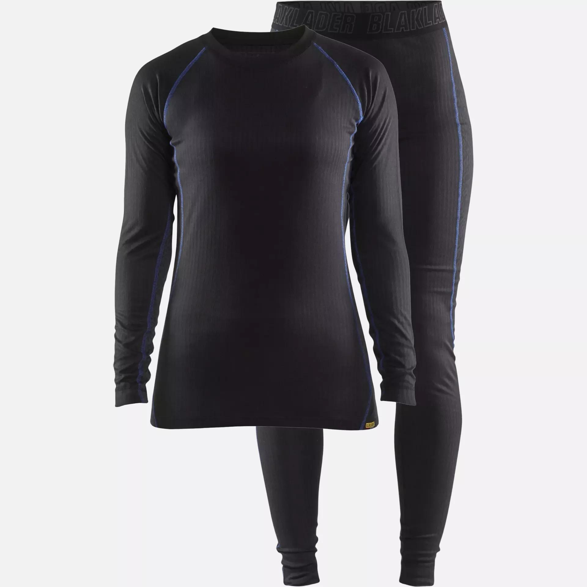 Blaklader 720217079985, Damen Light Unterwäsche Set, Schwarz/Kornblau, image 10