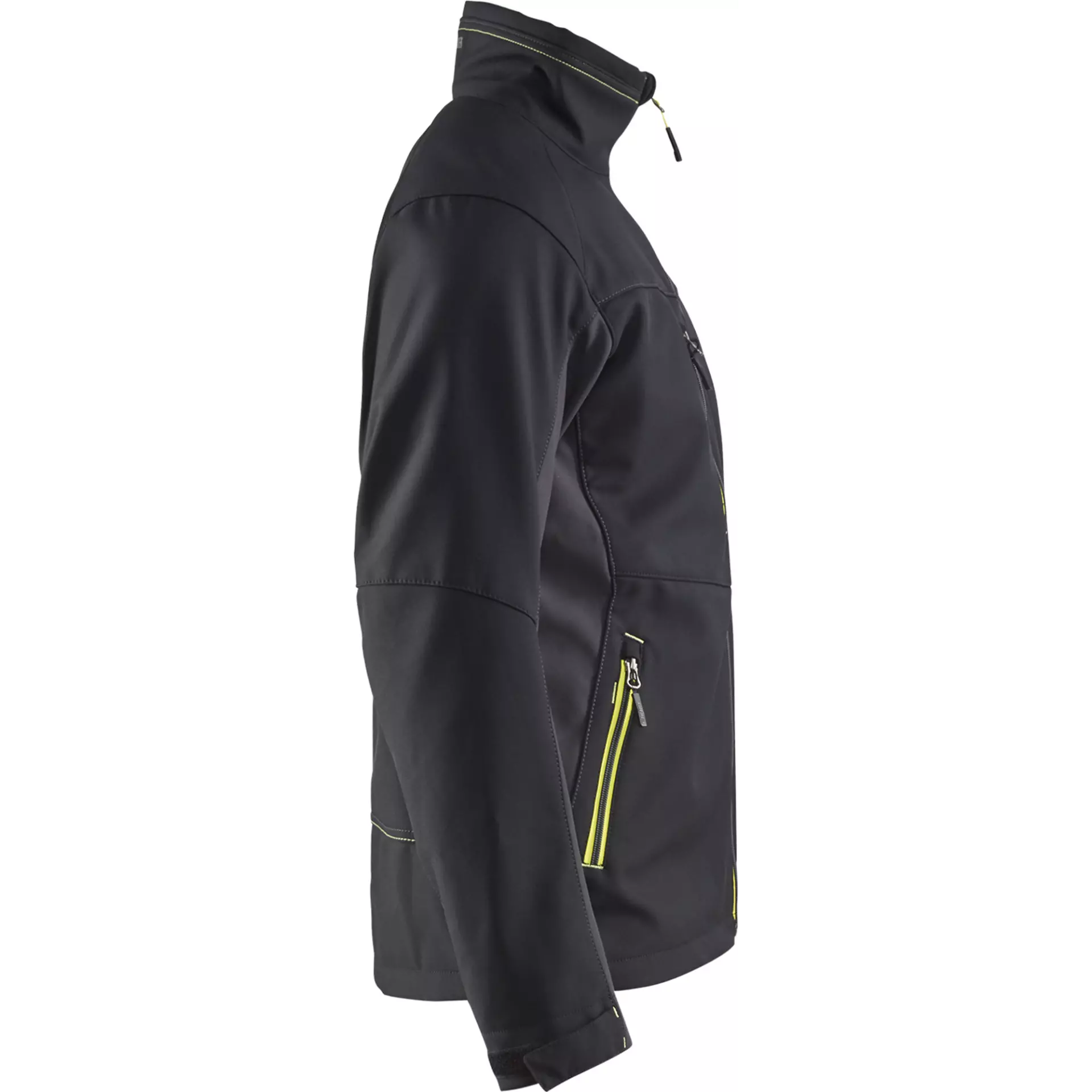 Blaklader 495025169933, Softshell Jacke, Schwarz/Gelb, image 2