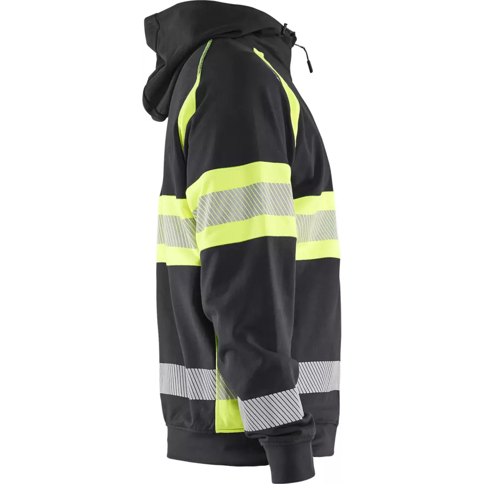Blaklader 355211589933, High Vis Kapuzenjacke, Schwarz/Gelb, image 2, gallery thumbnail