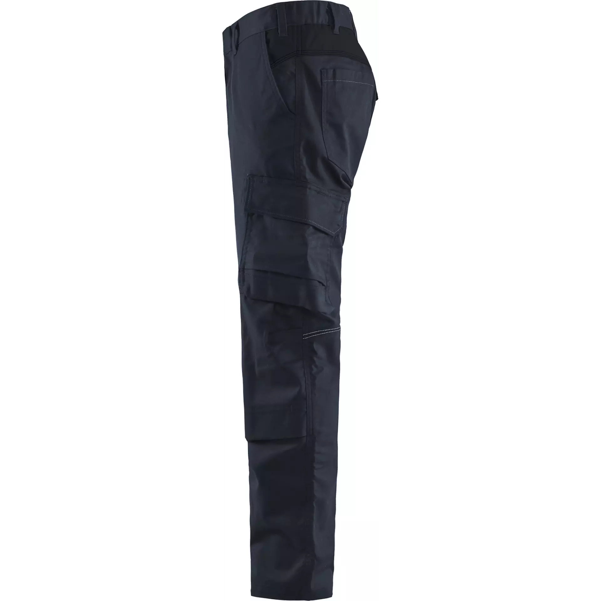Blaklader 144818328699, Industry Stretch Work Trousers with Knee Pad Pockets, Dark Navy/Black, image 3