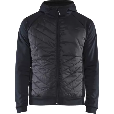 Blaklader Hybrid Sweatshirt, Dark Navy/Black