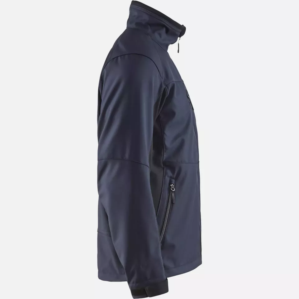 Blaklader 495025168699, Softshell Jacket, Dark Navy/Black, image 2, gallery thumbnail