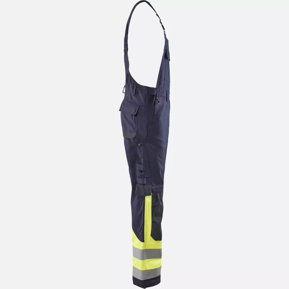 Blaklader 288815128933, Multi-Norm Bib and Brace, Navy/Yellow, image 2, gallery thumbnail