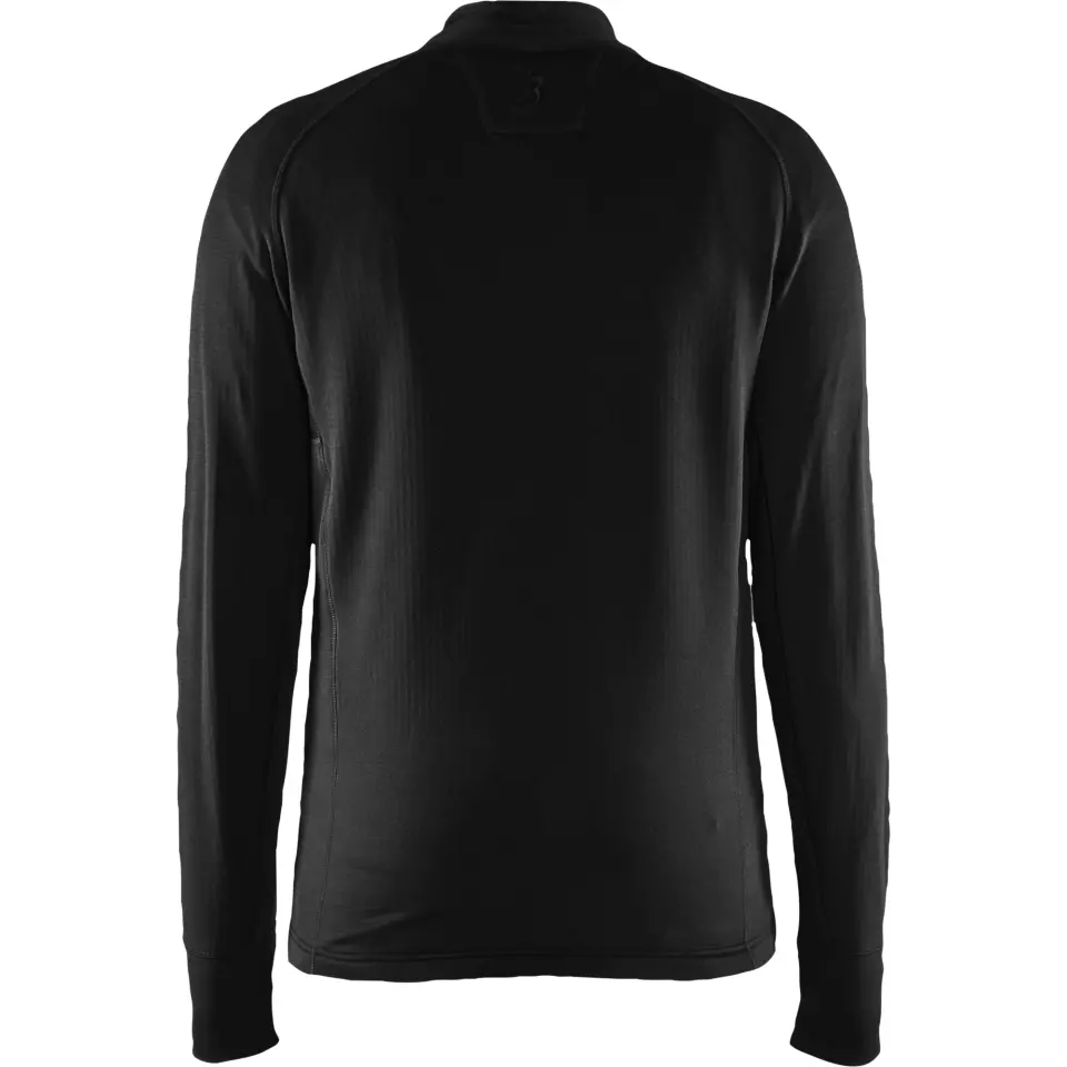 Blåkläder 473525399900, STRIKER Fleece Jacket, Black, image 4, gallery thumbnail