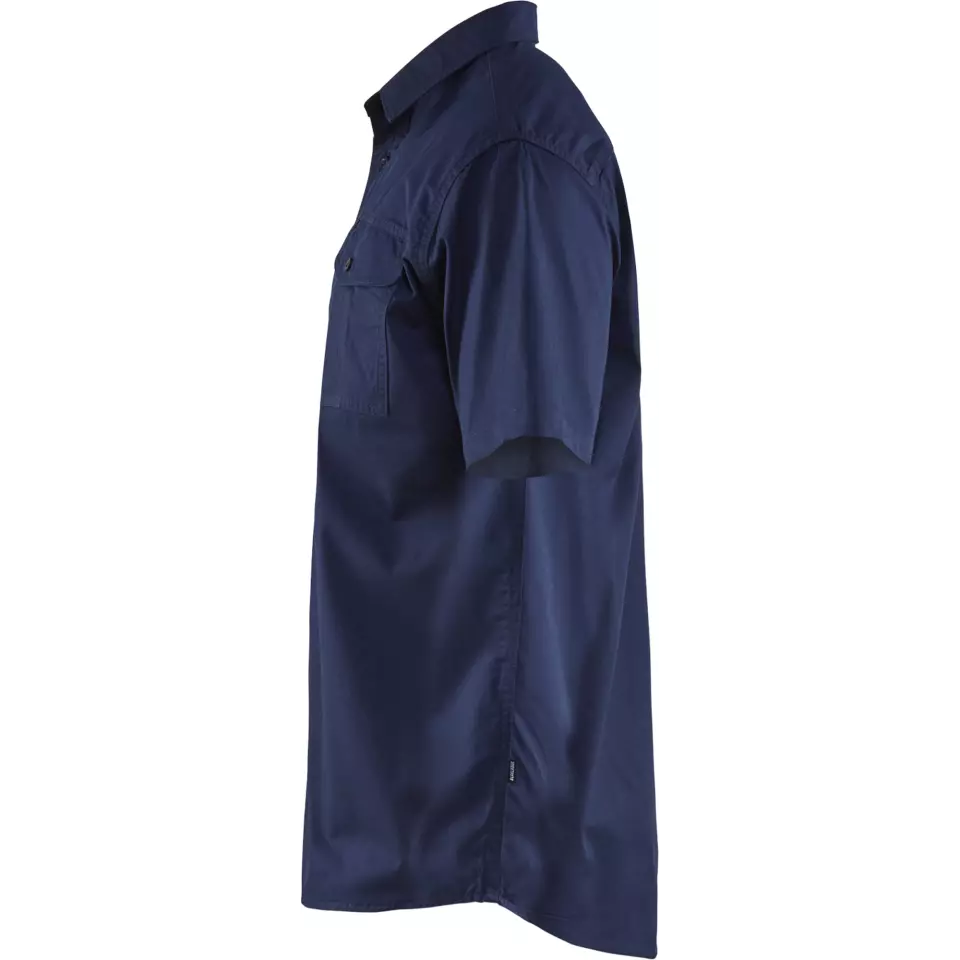 Blaklader 329611908900, Short Sleeve Shirt, Navy Blue, image 3, gallery thumbnail