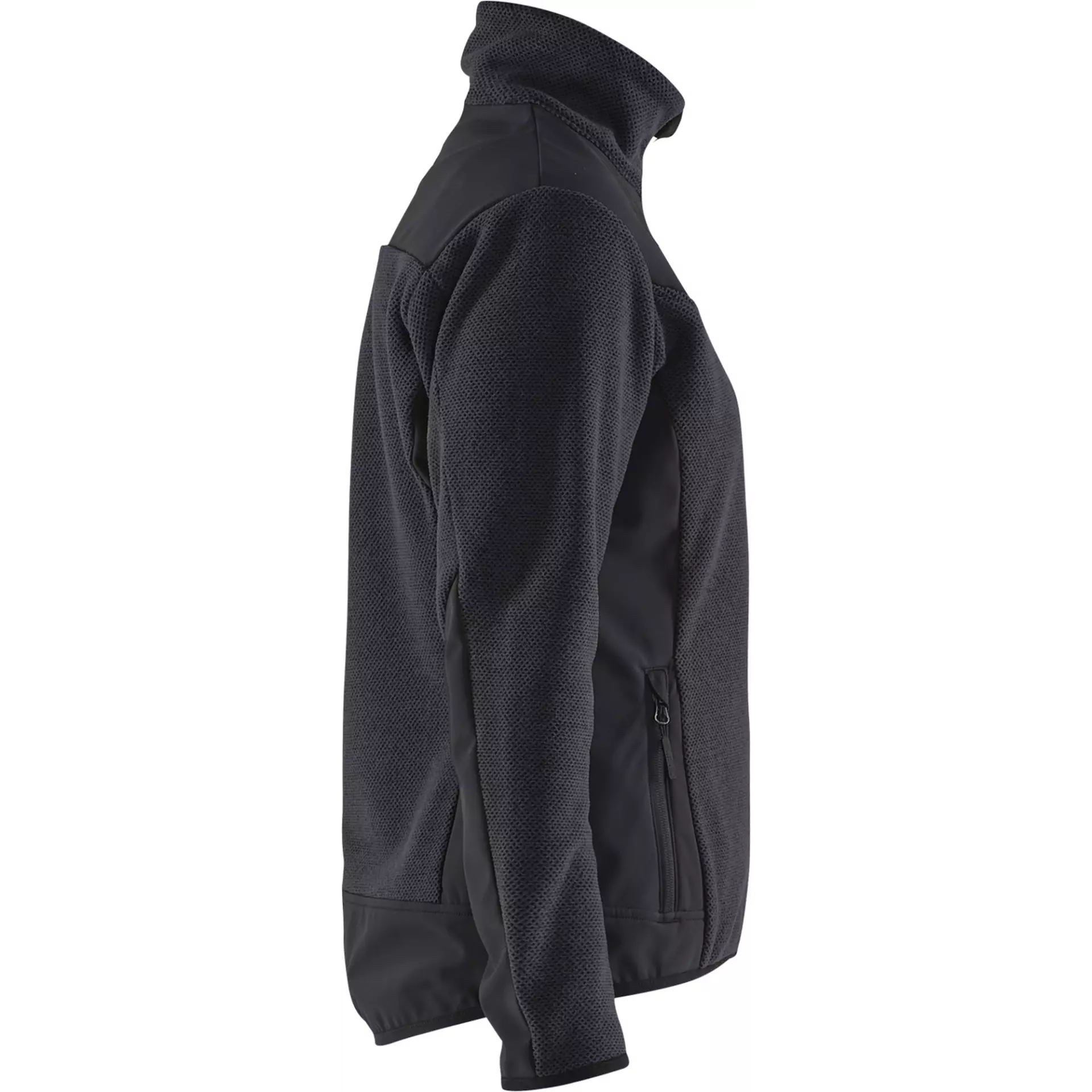 Blåkläder 594325369799, Women's Softshell Knitted Jacket, Dark Grey/Black, image 2