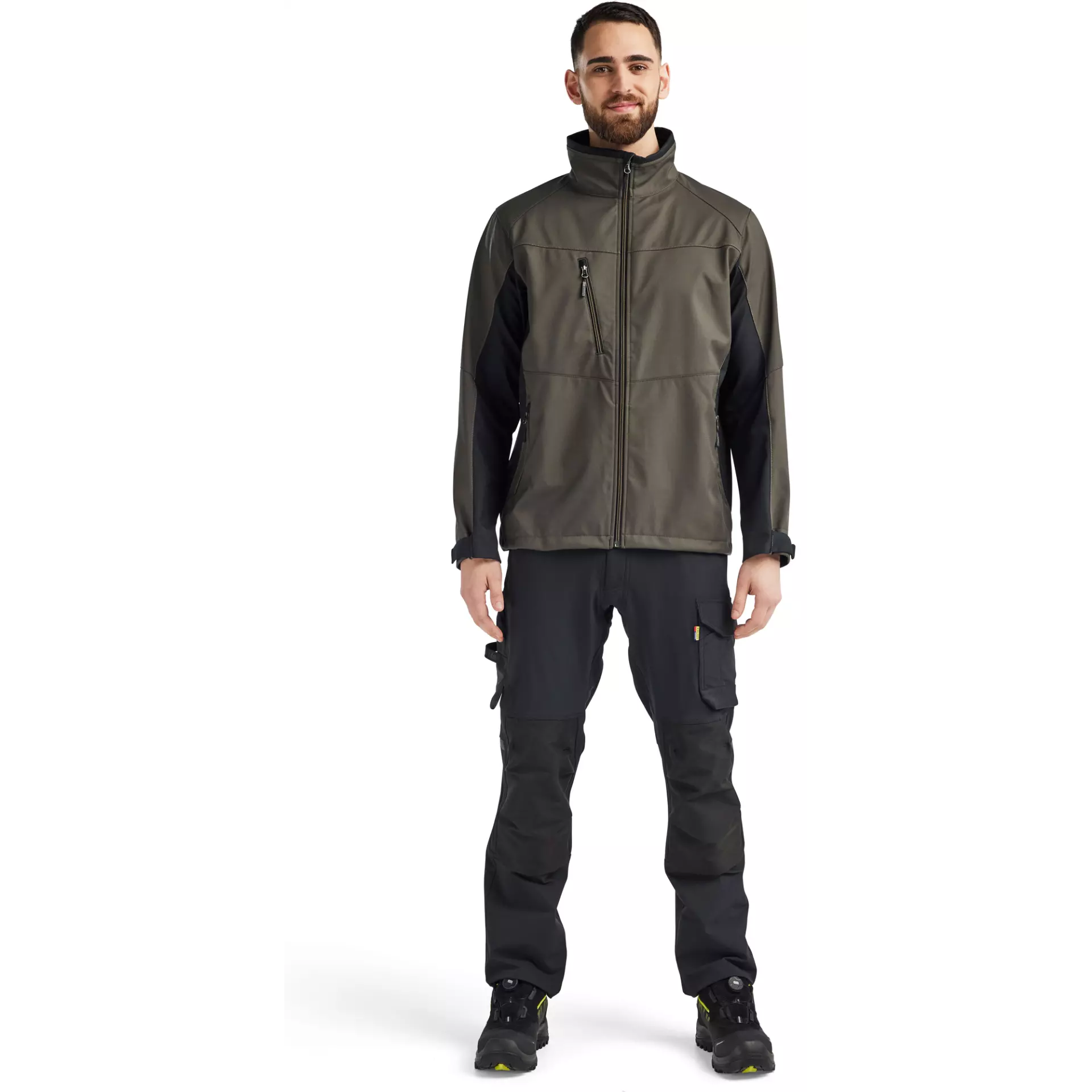 Blaklader 495025164599, Softshell Jacke, Dunkel Olivgrün/Schwarz, image 5