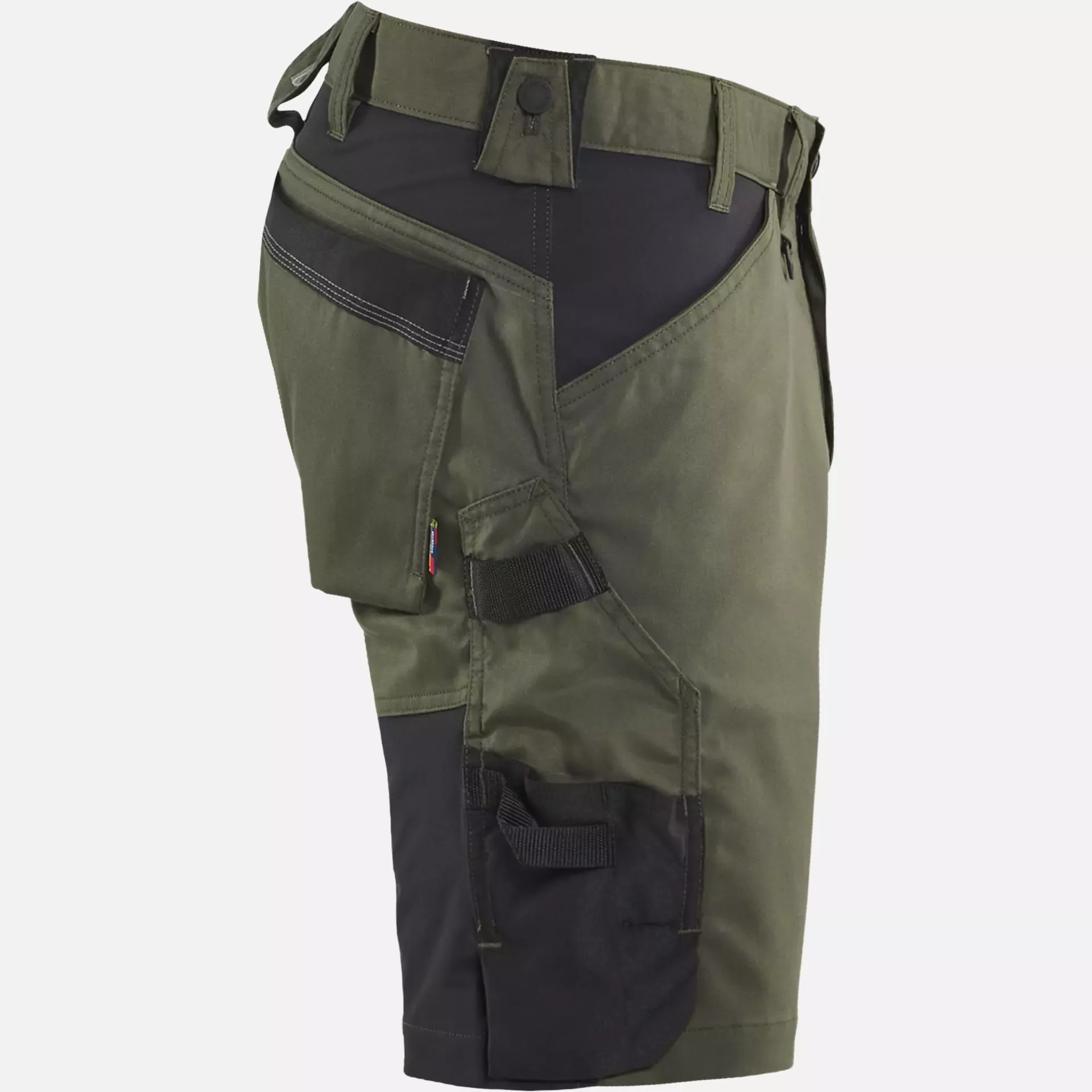 Blaklader 175318324298, Stretch Handwerker Shorts, Waldgrün/Schwarz, image 2