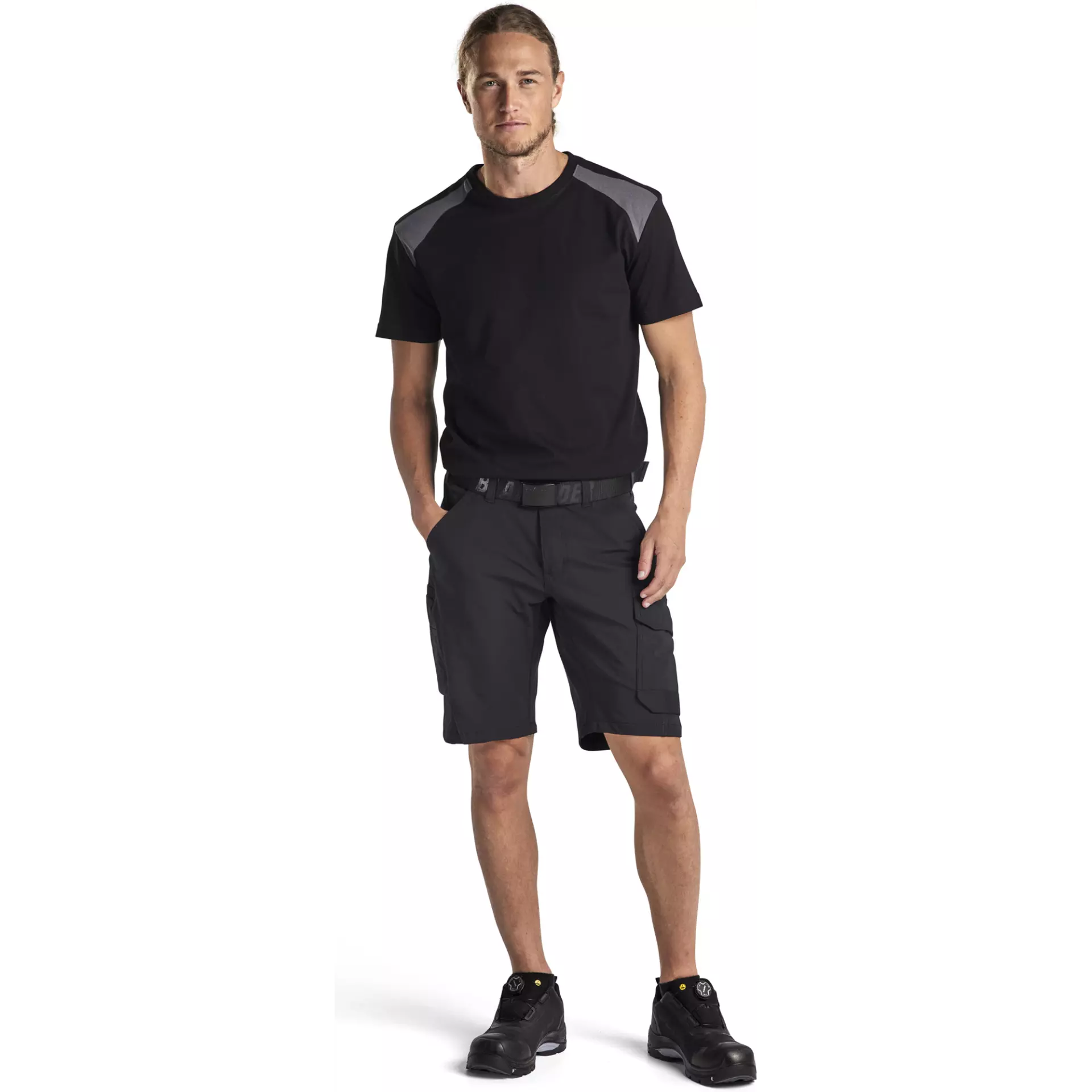 Blaklader 142316459998, 4-Way Stretch Service Shorts, Black/Dark Grey, image 5