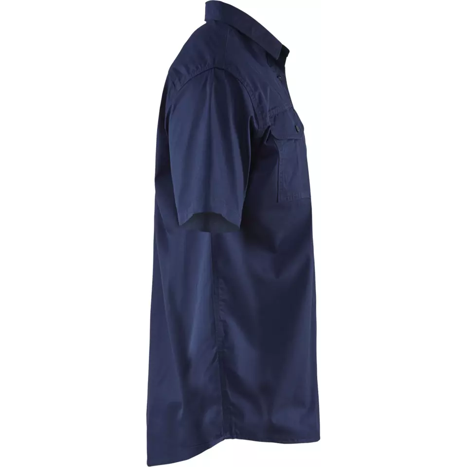 Blaklader 329611908900, Short Sleeve Shirt, Navy Blue, image 2, gallery thumbnail
