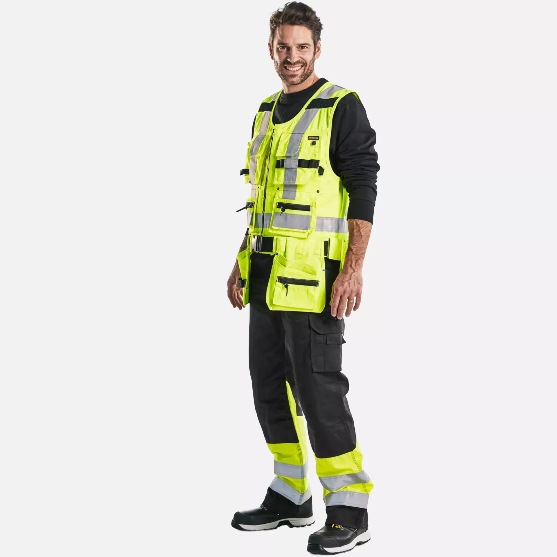 Blaklader 303218043300, High Vis Tool Vest, Yellow, image 5
