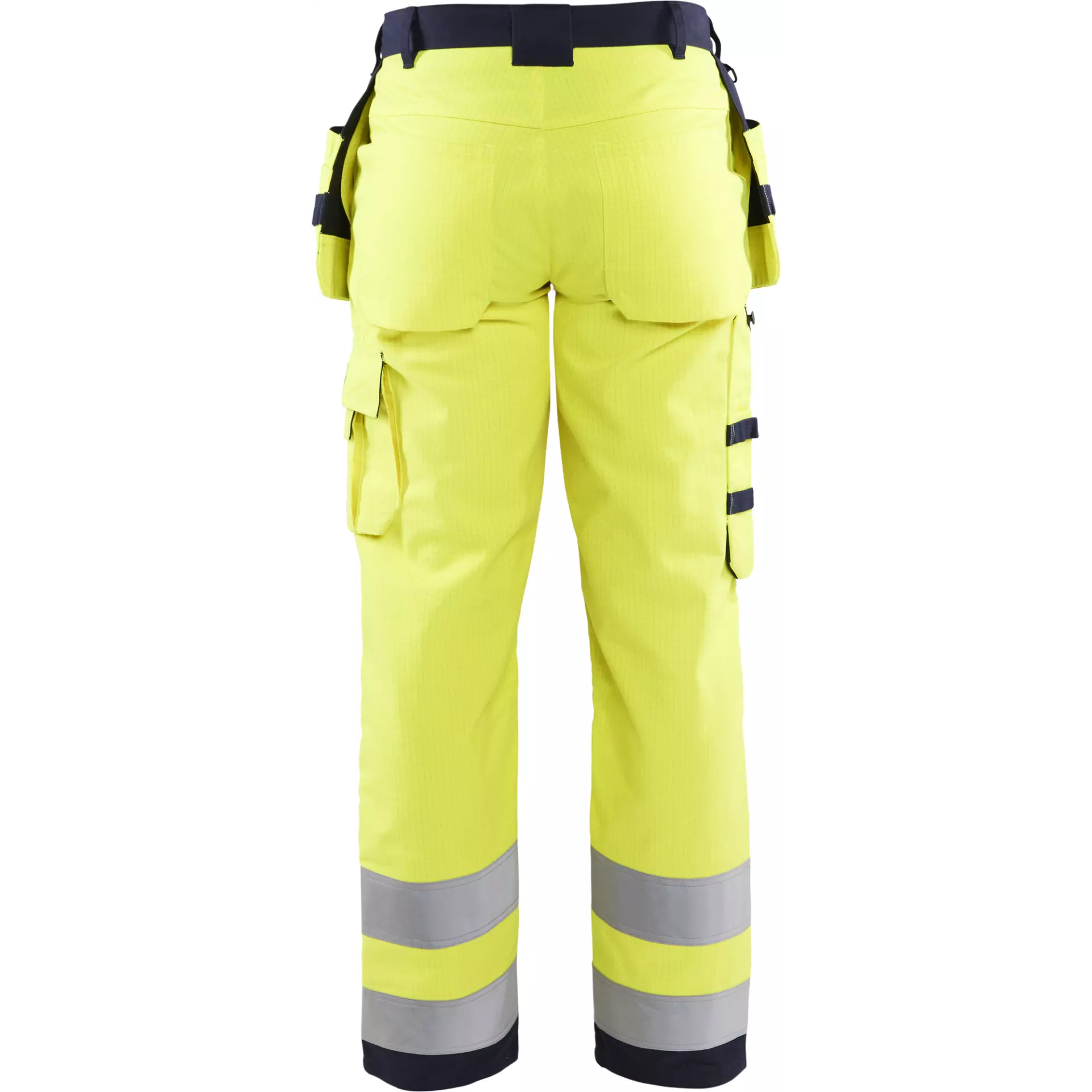 Blåkläder 157915143389, Multinorm Craftsman Work Pants, Yellow/Navy Blue, image 4