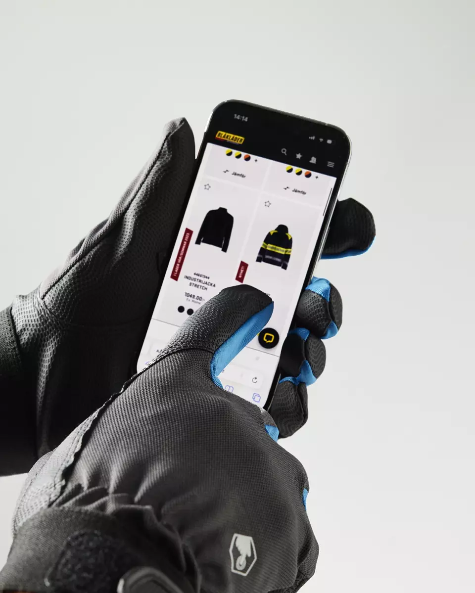Glove Features · Touch Screen feature highlight