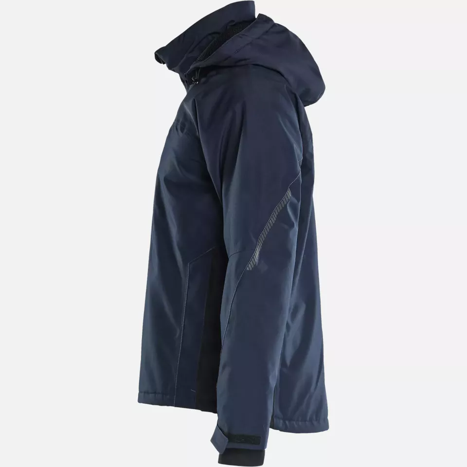 Blaklader 489019778699, Lined Lightweight Winter Jacket, Dark Navy/Black, image 3, gallery thumbnail