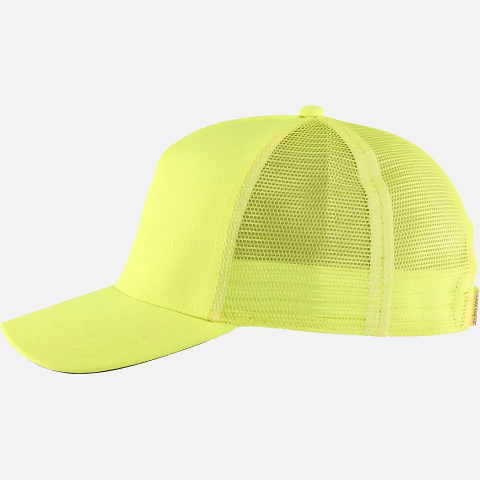 Blaklader 207811063300, High Vis Trucker Cap, Yellow, image 3, gallery thumbnail