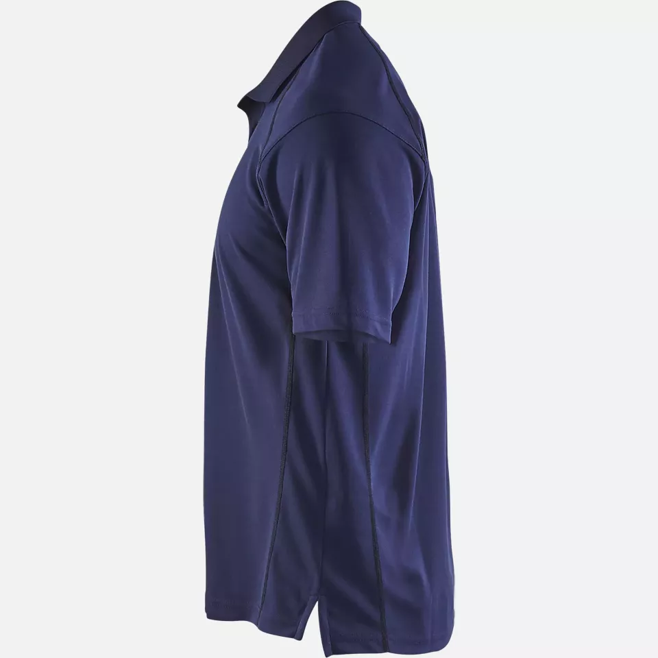 Blaklader 332610518900, UV Protection Polo Shirt, Navy Blue, image 3, gallery thumbnail
