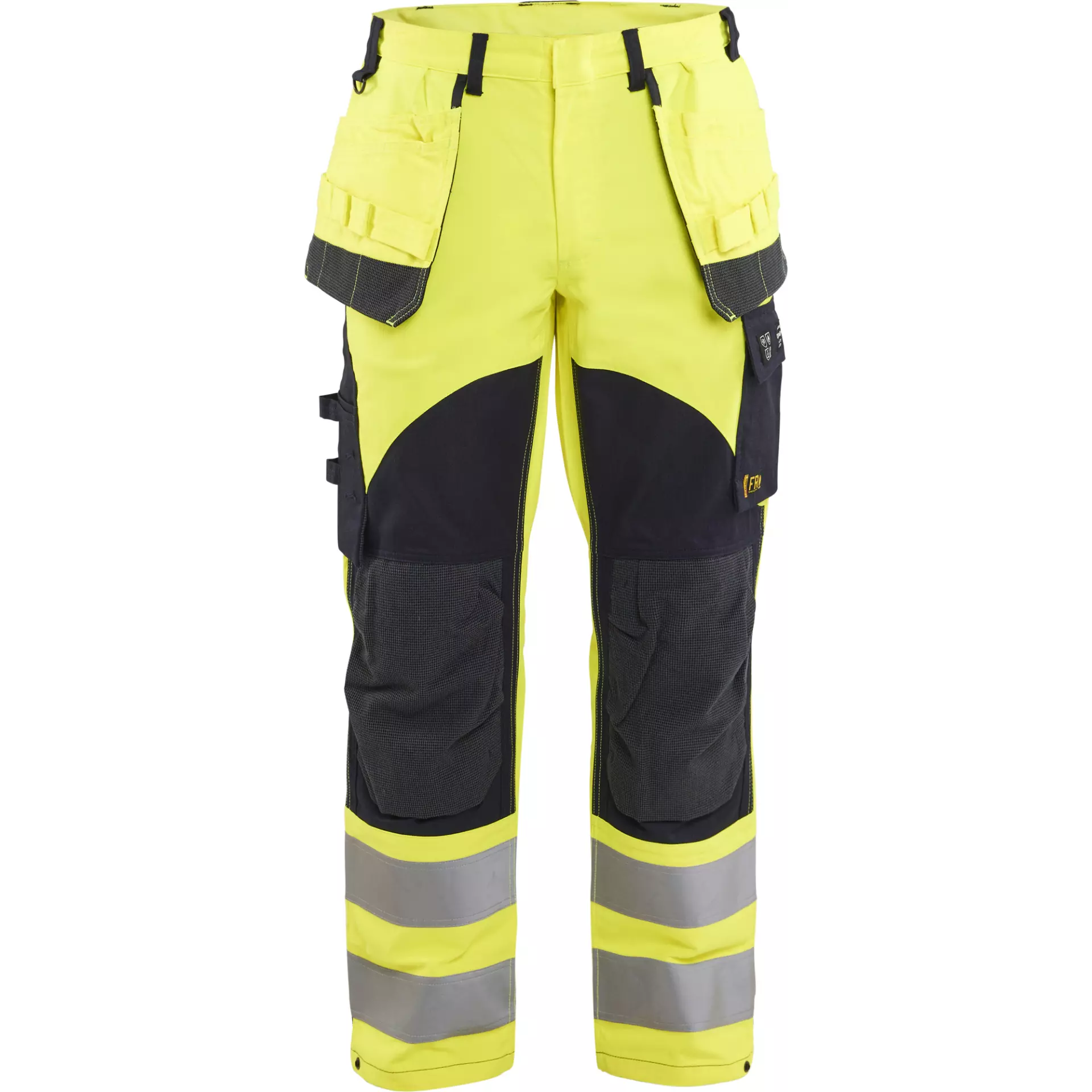 Blåkläder 158915123389, Multinorm Work Trousers, Yellow/Navy Blue, image 1