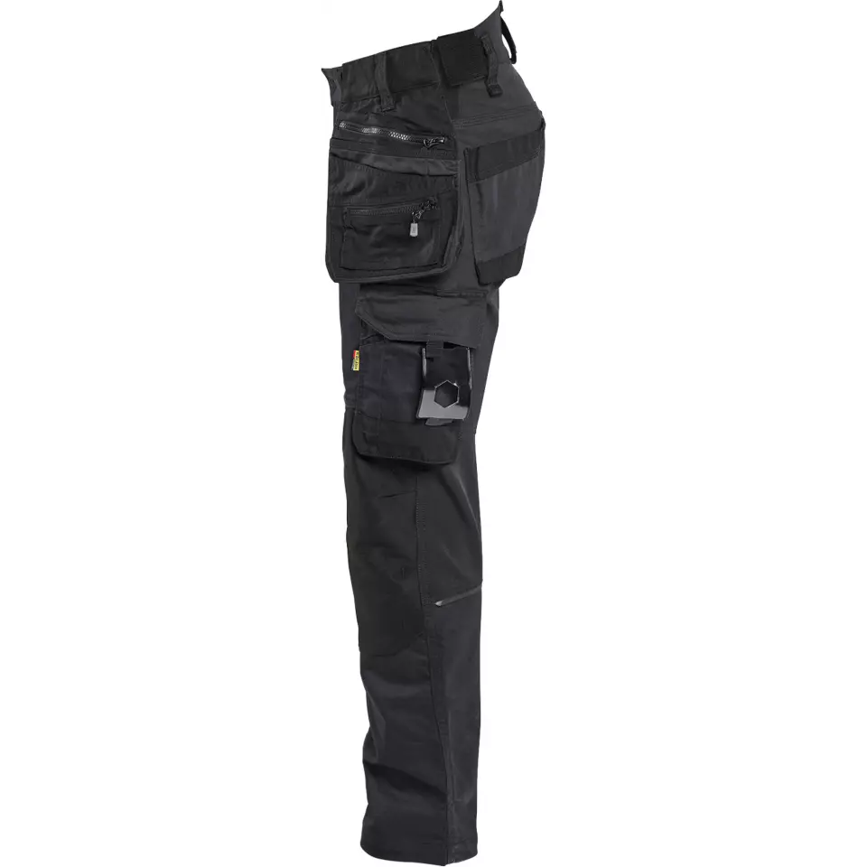 Blåkläder 197011499999, STRIKER Stretch Handwerker Arbeitshose, Schwarz/Schwarz, image 3, gallery thumbnail