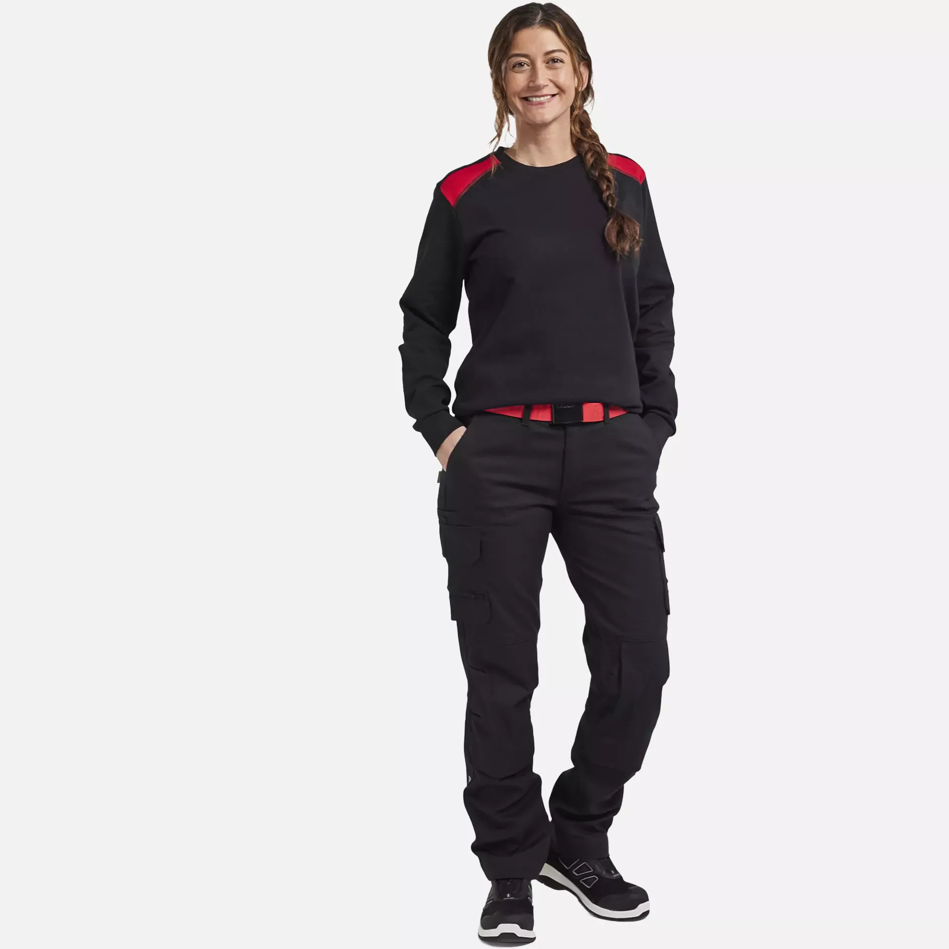 Blaklader 710613449900, Damen Stretch Industrie Arbeitshose, Schwarz, image 5