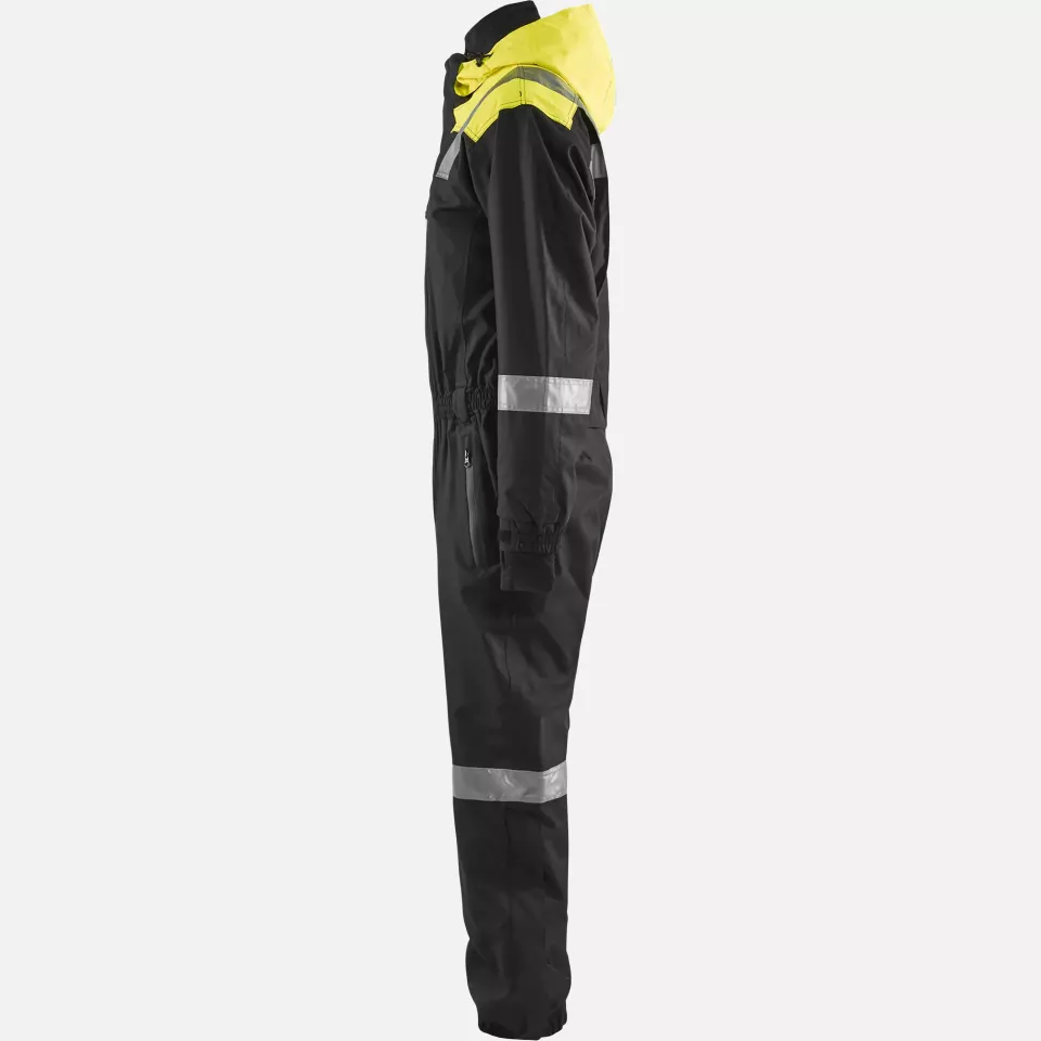 Blaklader 678619779933, Ungefütterter Winteroverall, Schwarz/Gelb, image 3, gallery thumbnail