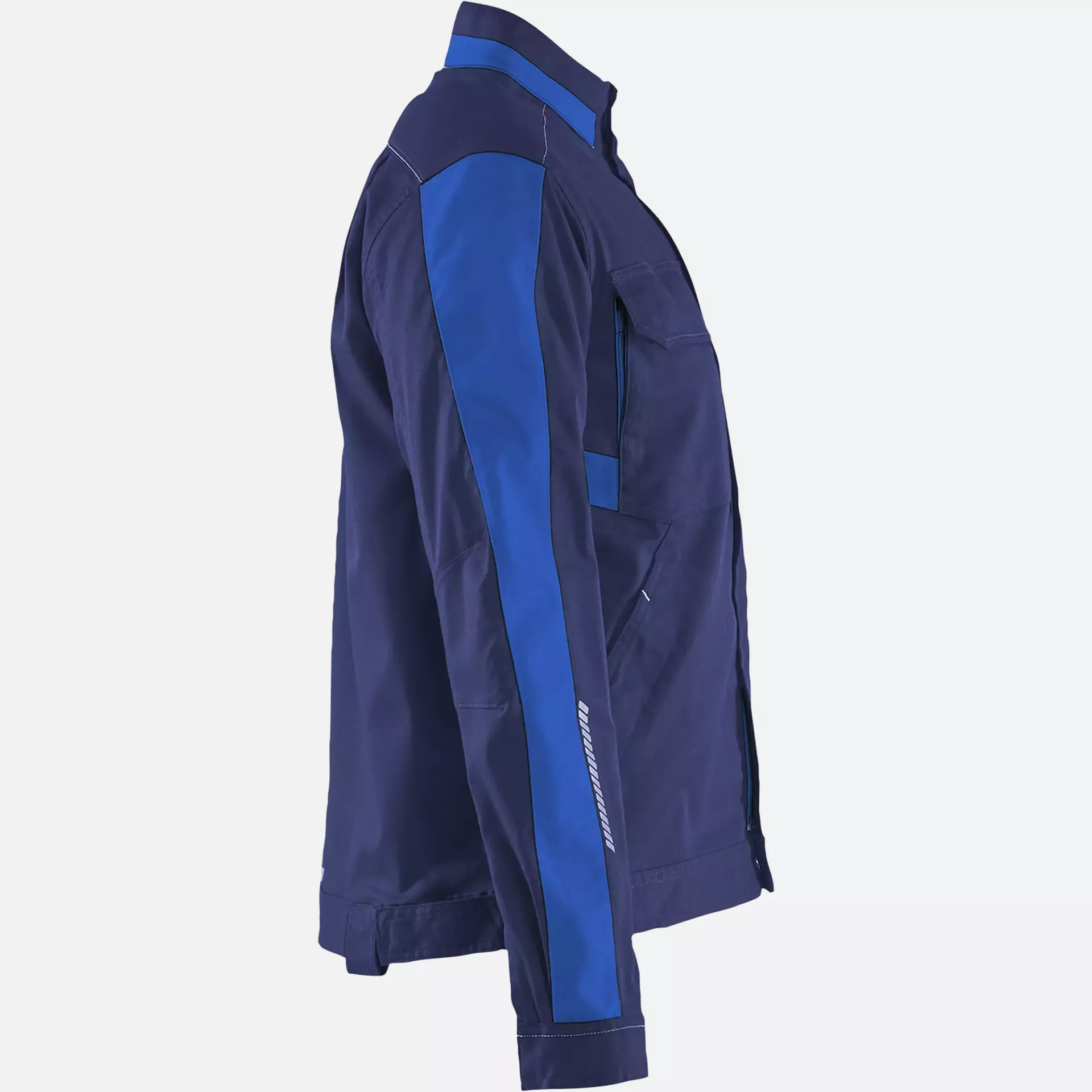 Blaklader 444318328985, Ladies Stretch Industry Jacket, Navy/Royal Blue, image 2