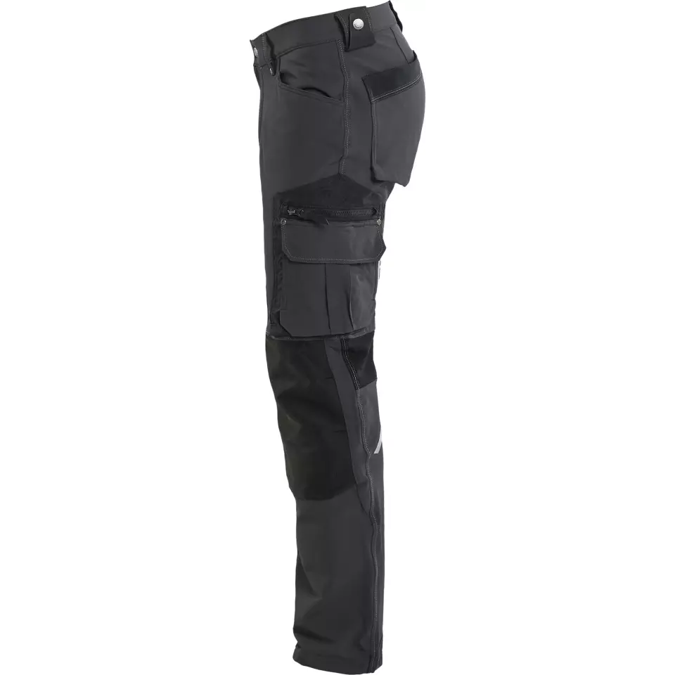 Blaklader 198916449899, X1900 4-Wege-Stretch Handwerker Arbeitshose, Dunkelgrau/Schwarz, image 3, gallery thumbnail