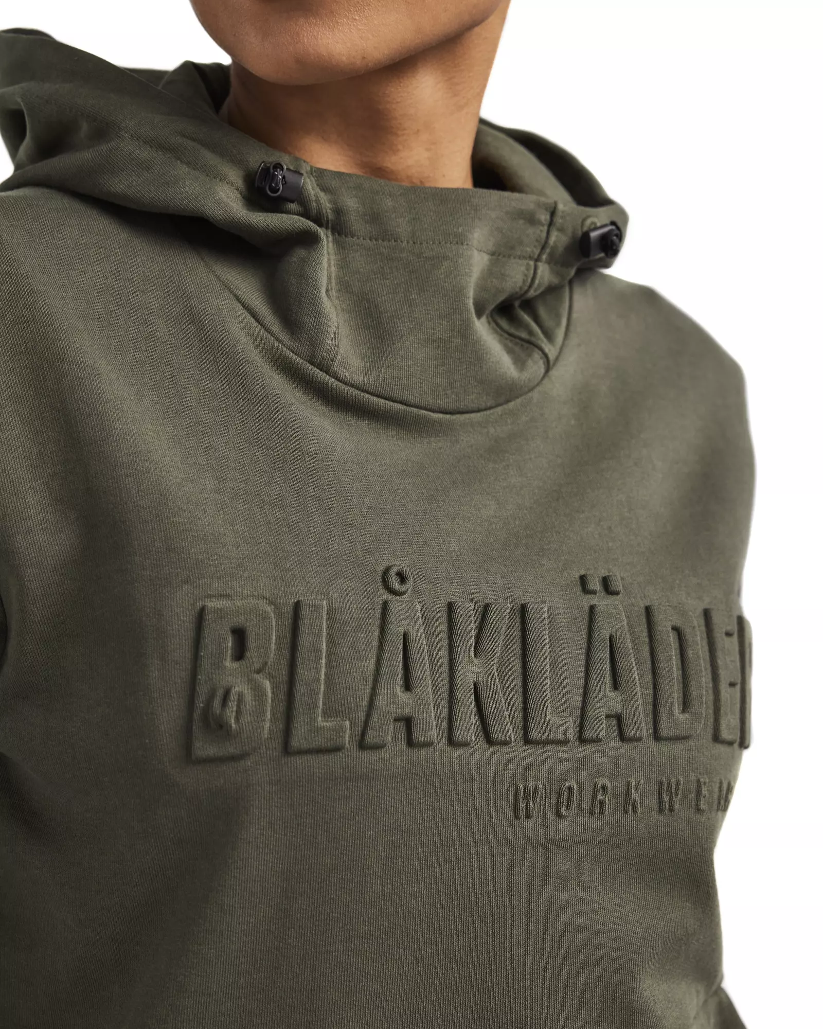 Blaklader 356011584209, 3D Ladies Hooded Sweatshirt, Forest Green, image 7
