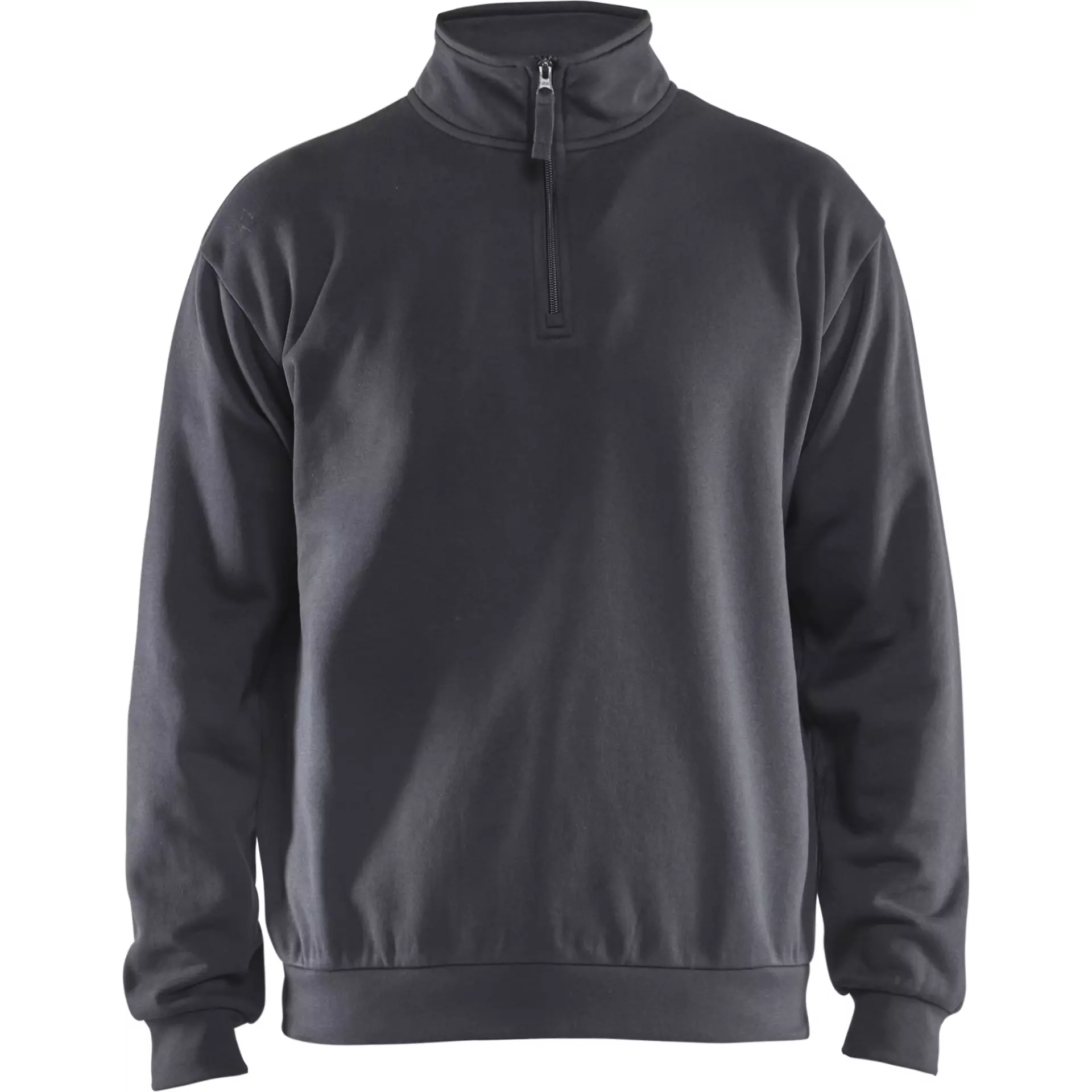 Blaklader 358711699600, Sweatshirt mit Half-Zip, Mittelgrau, image 1