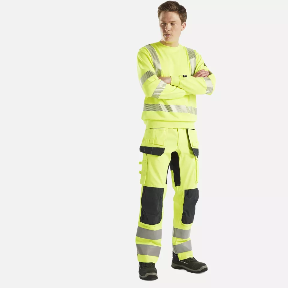 Blaklader 308717623300, Multinorm Sweatshirt, Gelb, image 5, gallery thumbnail