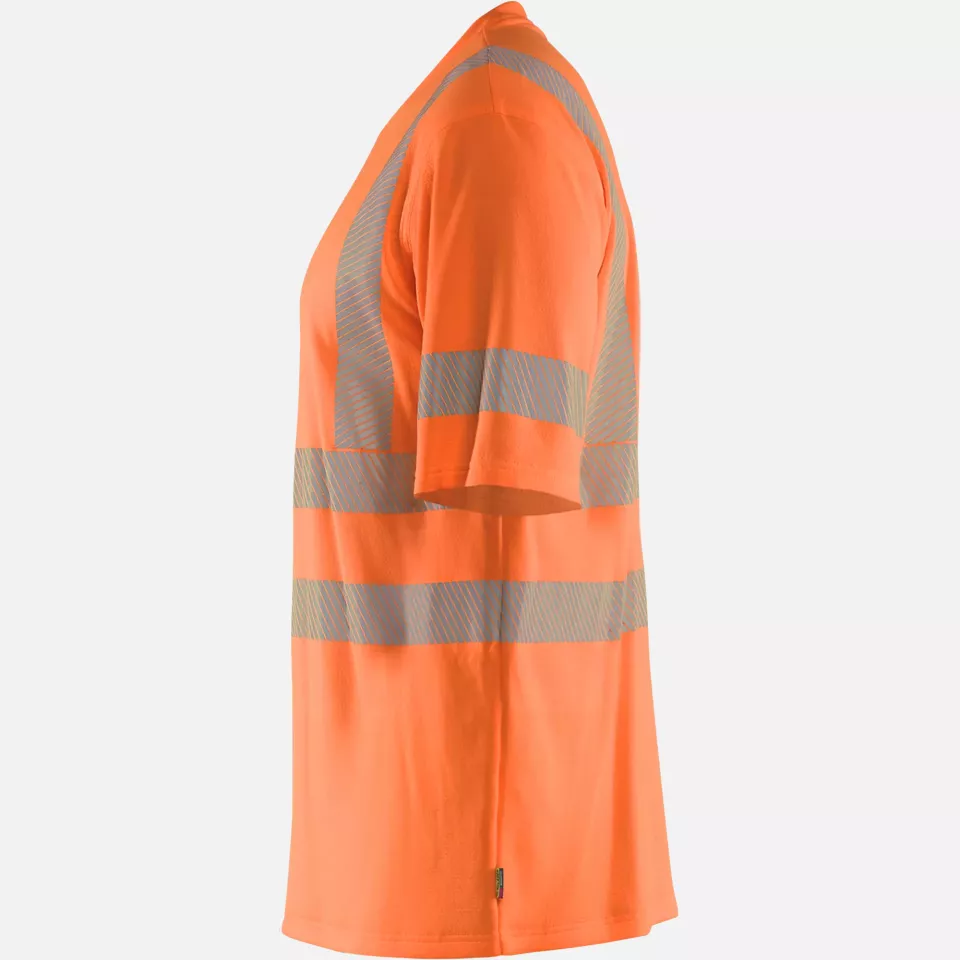 Blaklader 352225375300, High Vis T-Shirt, Orange, image 3, gallery thumbnail