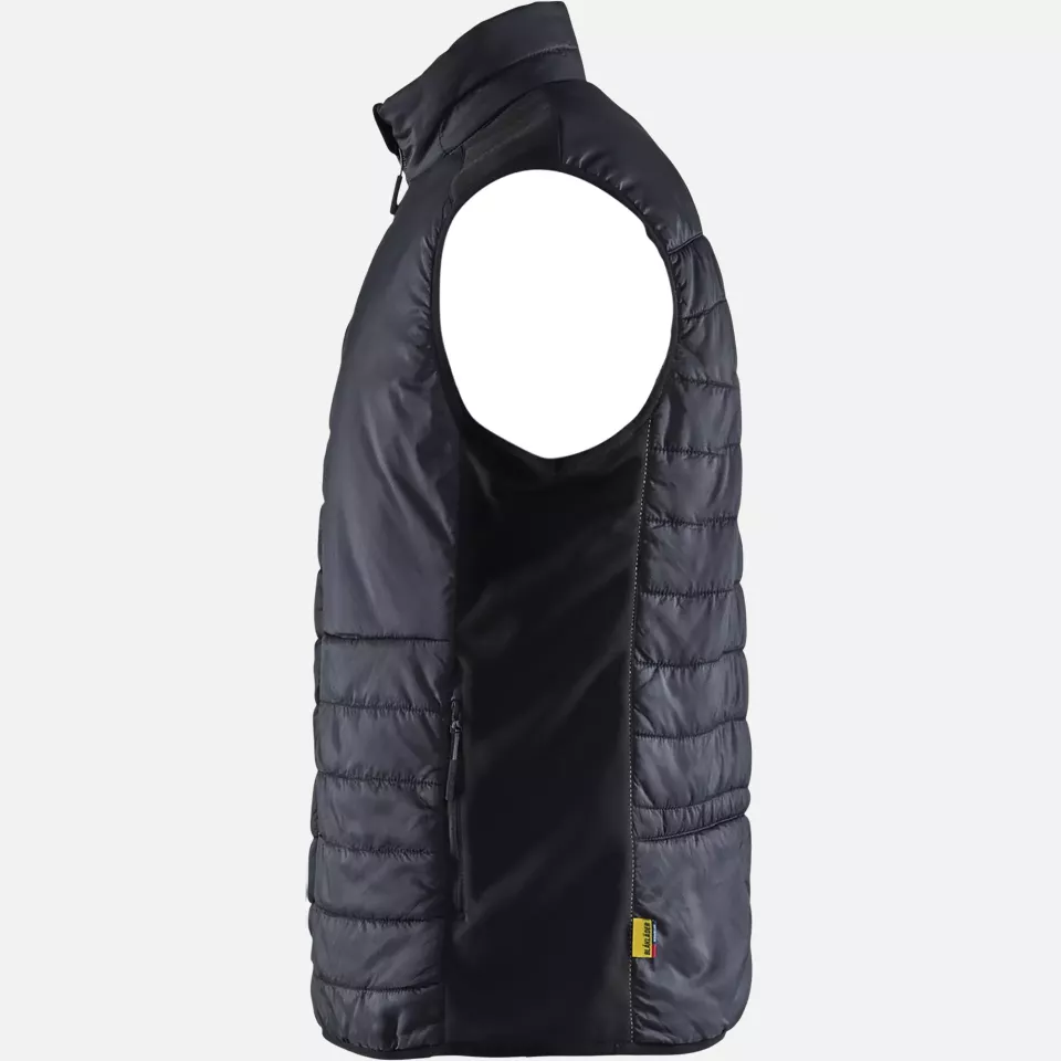 Blaklader 386320309998, Lined Vest, Black/Dark Grey, image 3, gallery thumbnail