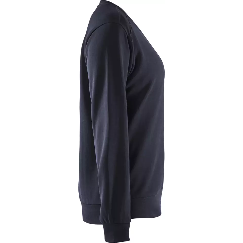 Blåkläder 340811588699, Ladies Sweatshirt, Dark Navy/Black, image 2, gallery thumbnail