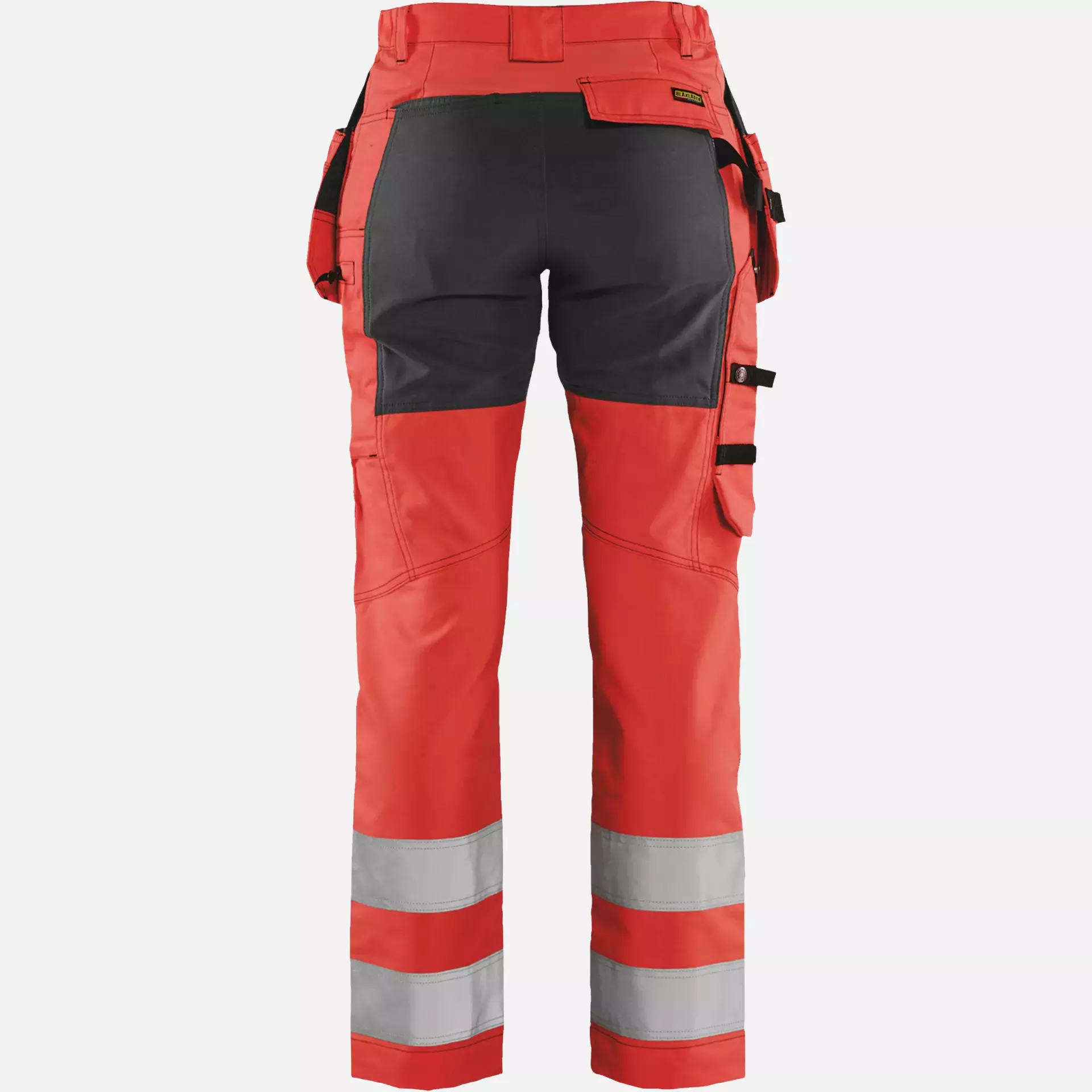 Blaklader 716318115599, High Vis Damen Stretch Arbeitshose, Rot/Schwarz, image 4