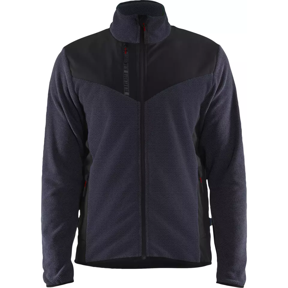 Blaklader 594225368699, Softshell Knitted Jacket, Dark Navy/Black, image 1, gallery thumbnail