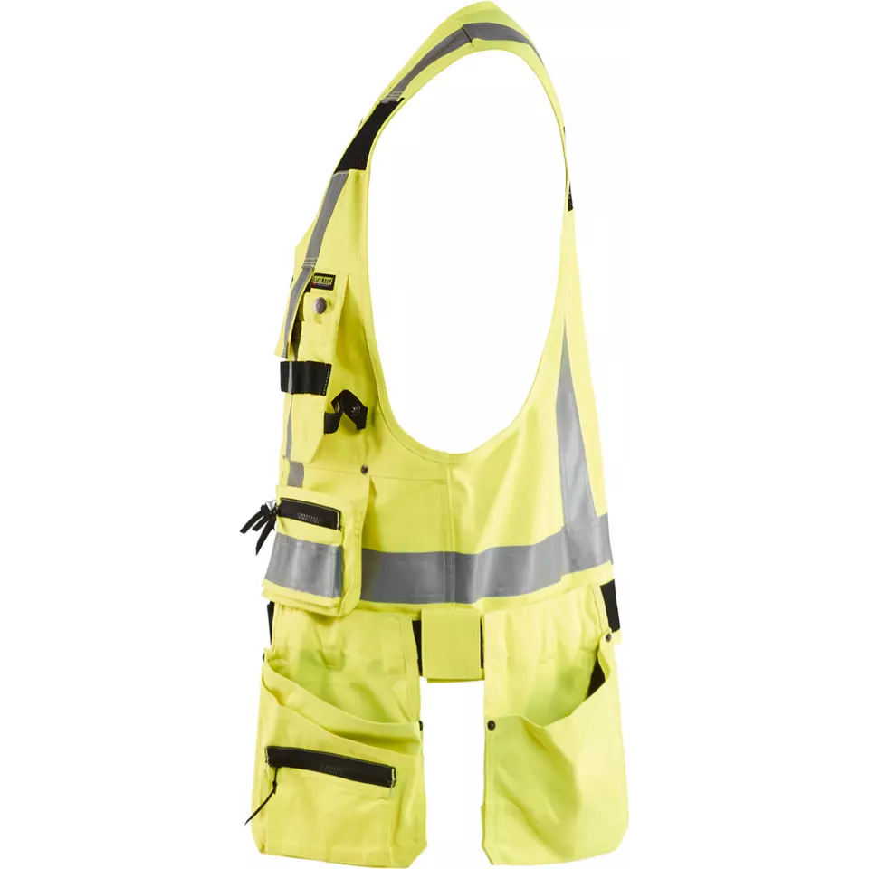 Blåkläder 303218043300, High Vis Tool Vest, Yellow, image 3, gallery thumbnail
