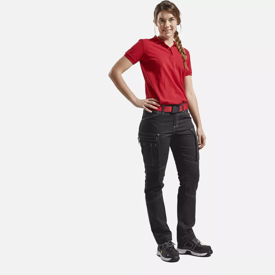 Blaklader 715911429900, Damen Stretch Arbeitshose, Schwarz, image 4, gallery thumbnail
