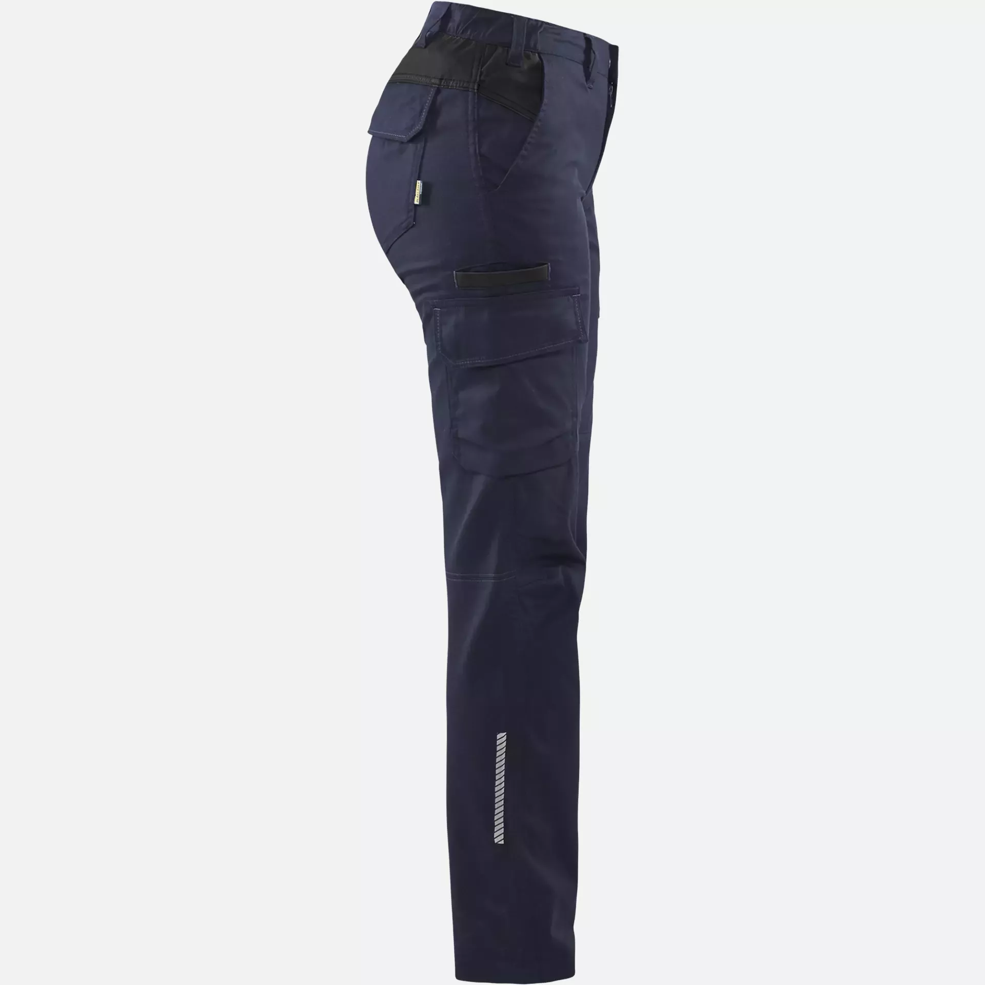Blaklader 714418328699, Ladies Stretch Industrial Work Trousers, Dark Navy/Black, image 2