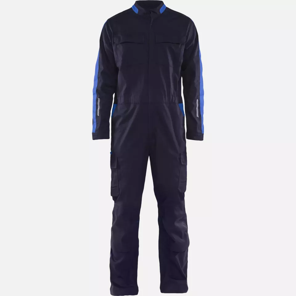 Blaklader 614418328985, Industrial Stretch Coverall, Navy/Royal Blue, image 1, gallery thumbnail