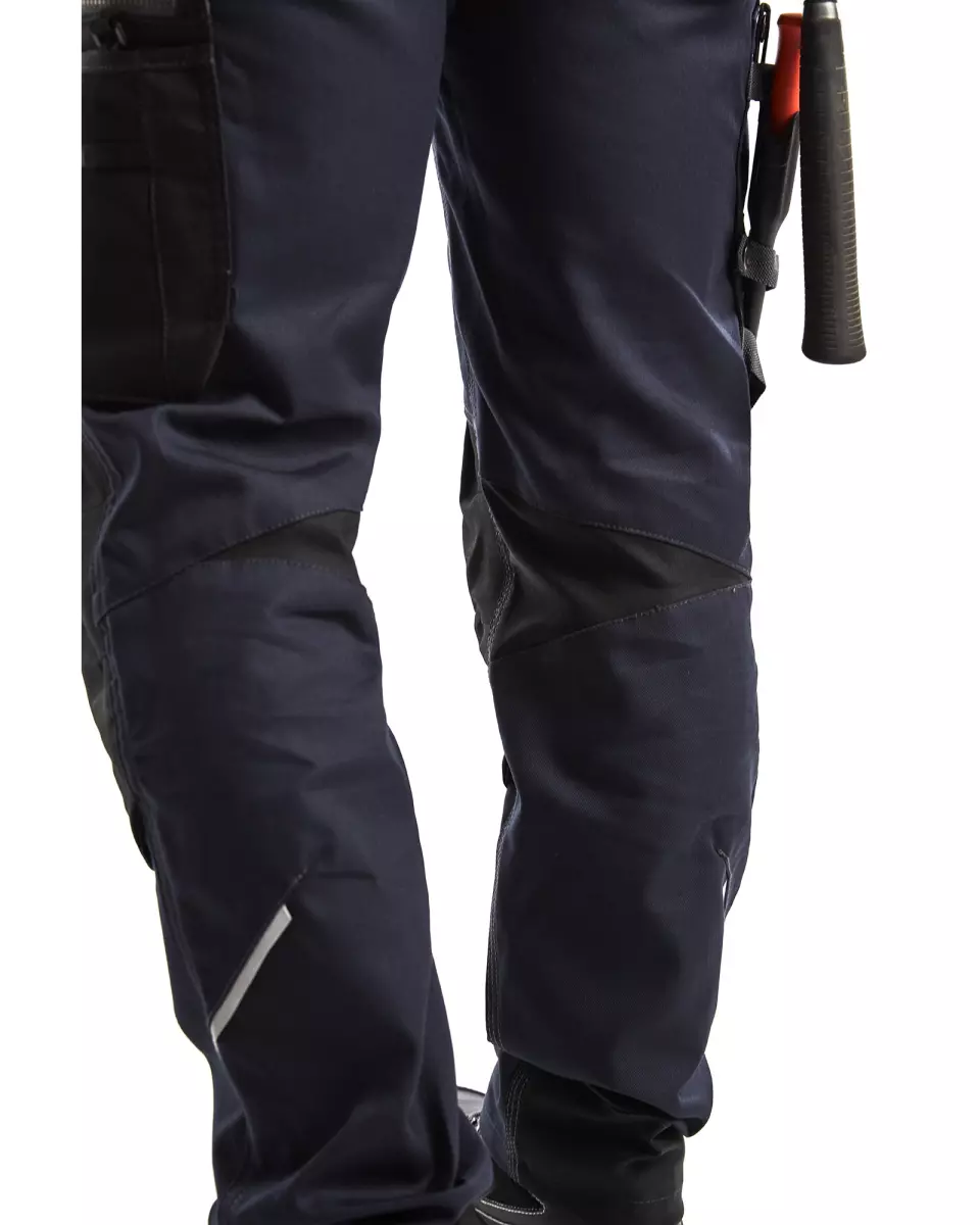 Blåkläder 159013438699, Stretch Craftsman Work Pants, Dark Navy/Black, image 6, gallery thumbnail