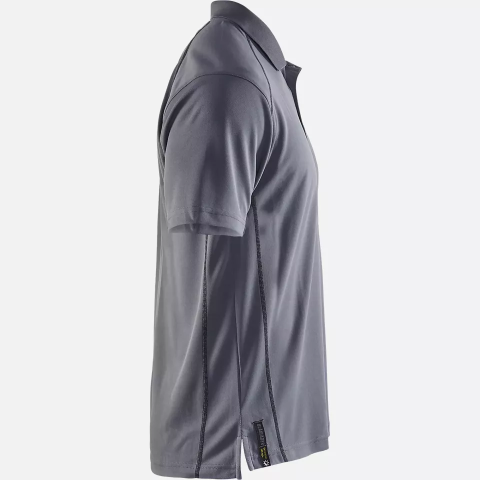 Blaklader 332610519400, UV Protection Polo Shirt, Grey, image 2, gallery thumbnail